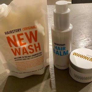 Hairstory New Wash plus Balm and Wax!!